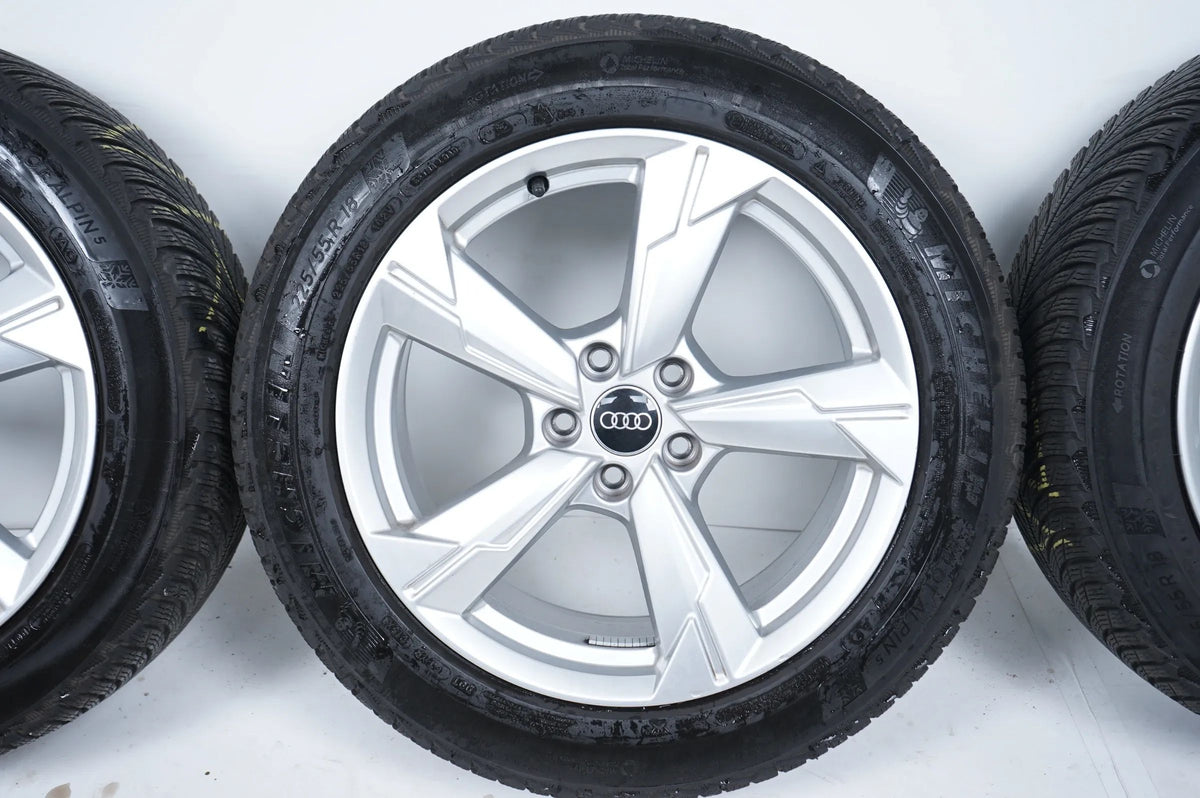 Audi A6 4K C8 Winterräder Winterreifen 225 55 18 Zoll 6mm 4K0601025D Detailansicht 5