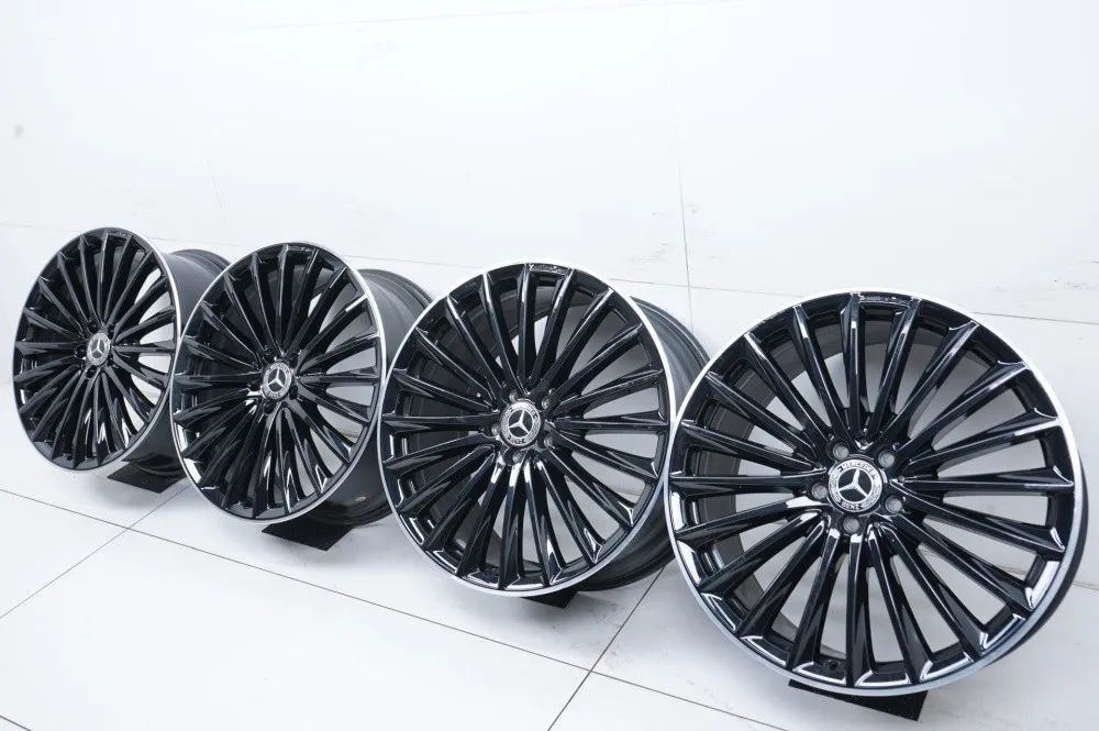 4 x Mercedes EQE V295 W295 AMG Alufelgen 21 Zoll A2954012500 A2954012600 Detailansicht 8