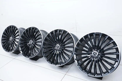 4 x Mercedes EQE V295 W295 AMG Alufelgen 21 Zoll A2954012500 A2954012600