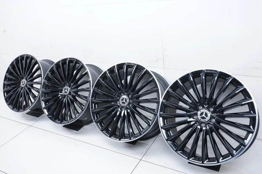 4 x Mercedes EQE V295 W295 AMG Alufelgen 21 Zoll A2954012500 A2954012600