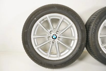 Jantes alliage d'origine BMW Série 5 G30 G31 Pneus été Roues complètes été 225 55 R17 6mm
