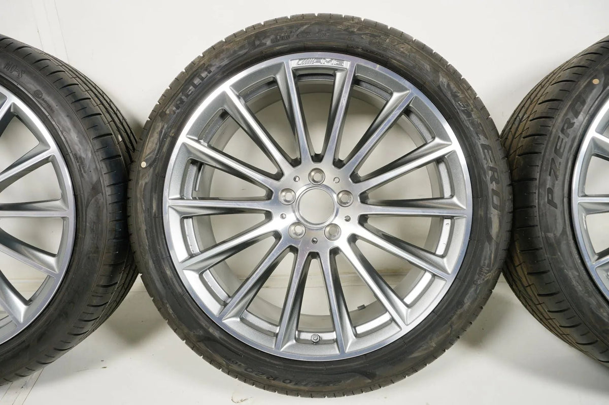 Original Mercedes S-Klasse W223 V223 TOP 20 Zoll AMG Alufelgen mit neuen Winterreifen