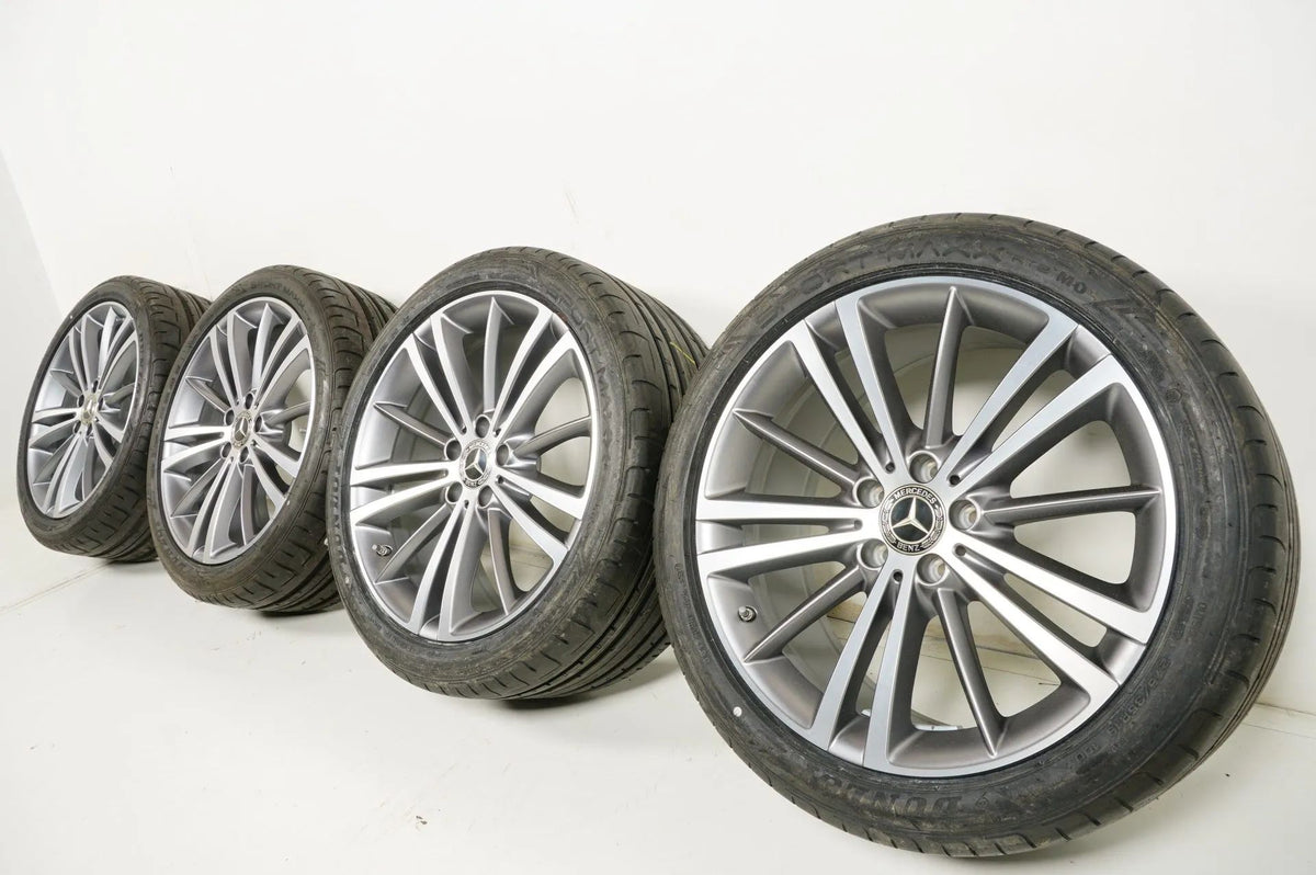 Original Mercedes CLS C257 W257 19 Inch Alloy Wheels Summer Tires Summer Wheels 7mm Detailansicht 8