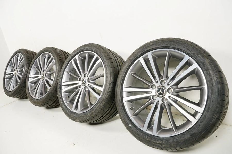 Original Mercedes CLS C257 W257 19 Inch Alloy Wheels Summer Tires Summer Wheels 7mm