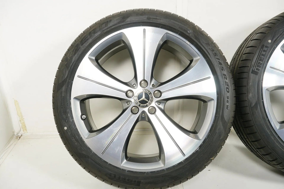 Original Mercedes GLA H247 GLB X247 Alufelgen Sommerreifen 235 45 R20 Zoll 7mm Detailansicht 3