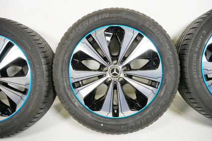 Original Mercedes EQC N293 Alloy Wheels Summer Tires 235 55 R19 Inch
