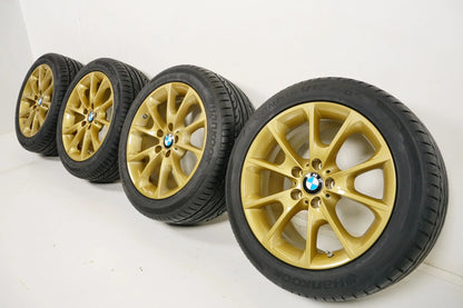 BMW 3 Series GT F34 NEW Summer Tires Summer Wheels 18 Inch Gold