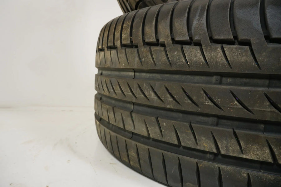 2x Continental summer tires 285 45 22 inch DOT18 approx. 6.5mm MO