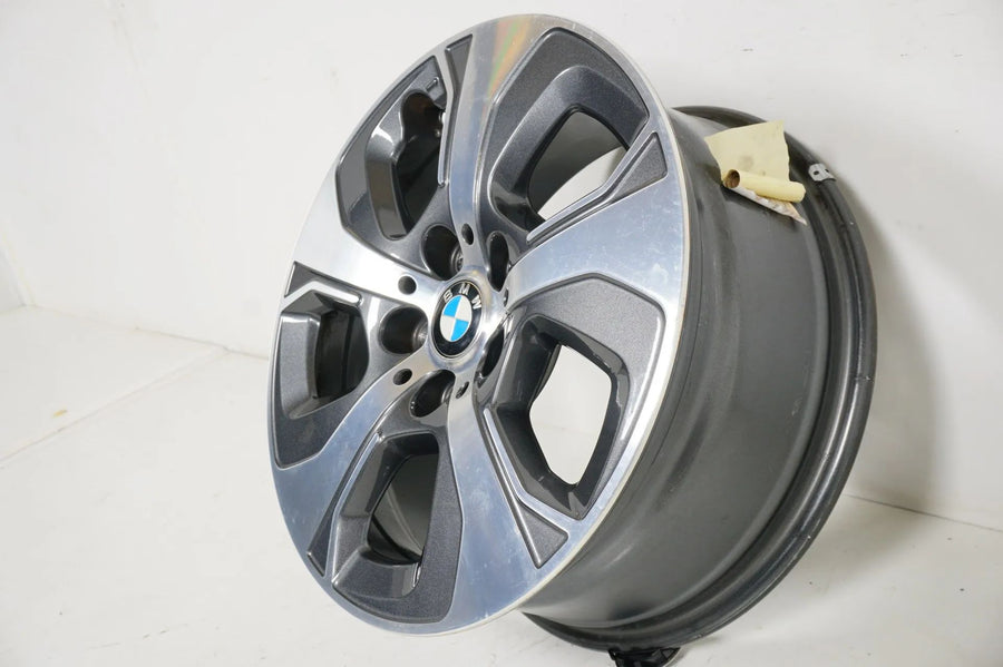 1 x hliníkový disk BMW řady 2 Active Tourer F45 F46 16 palců 472 6860253