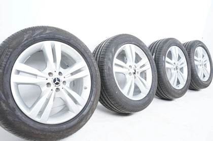 WieNeu Mercedes ML GLE W166 Allwetterräder mit neuen Allwetterreifen 255 50 19 Zoll A1664010702