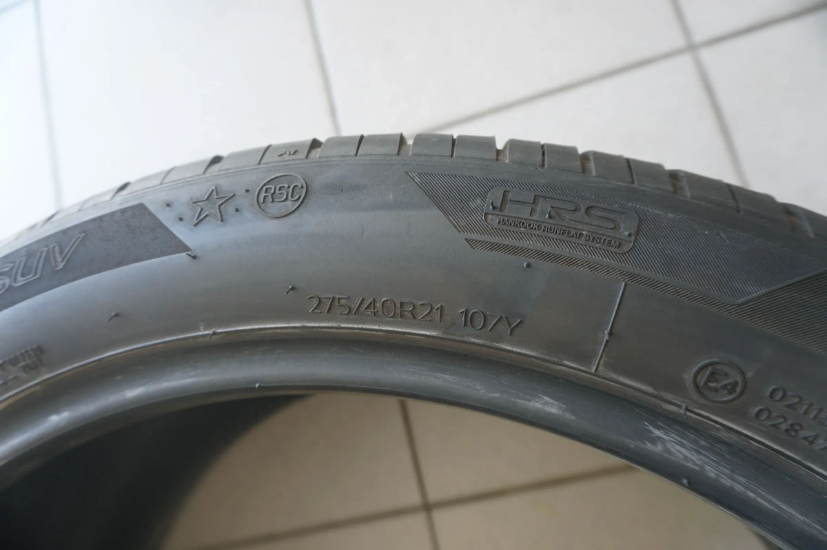 1 X 275 40 R21 107Y Sommerreifen Hankook Ventus S1 evo3 SUV * RSC HRS 2023 6,5mm Detailansicht 4