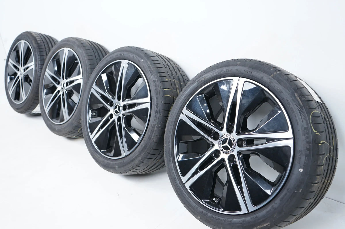 Mercedes C Class W205 Hybrid Summer Wheels Summer Tires 18 Inch Detailansicht 7