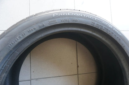 1 X 275 35 R19 100H Sommerreifen Continental Pro Contact GX SSR RFT 2023 7mm
