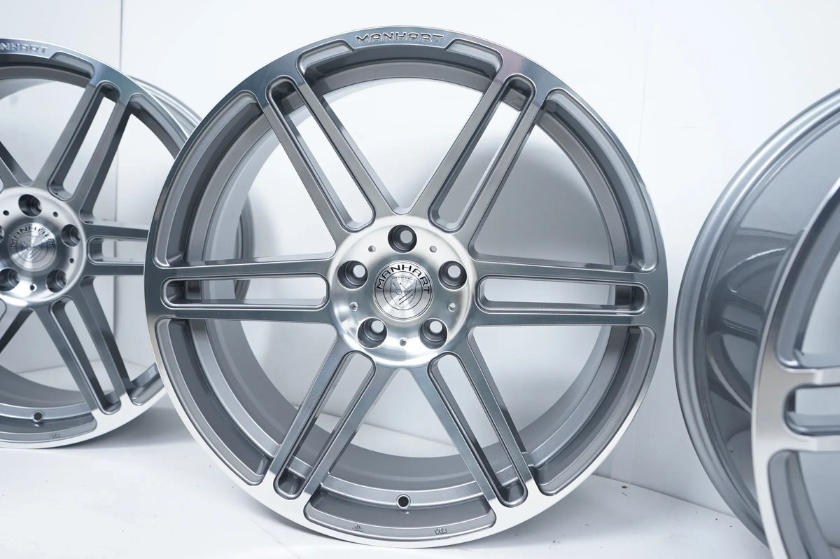 4x Manhart Alufelgen 21 Zoll Bmw M3 M4 M5 F80 F83 6er F12 5x120 Detailansicht 4
