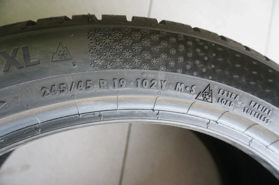 1 X 245 45 R19 102Y Allwetterreifen Continental AllSeasonContact 2 2024 7mm