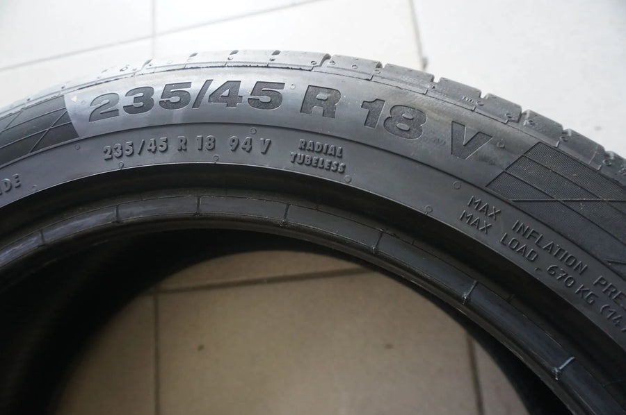 1 X 235 45 R18 94V Sommerreifen Continental ContiSportContact 5 2022 5mm