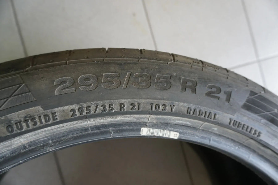1 X 295 35 R21 103Y Sommerreifen Continental ContiSportContact 5P NO 2015 8mm