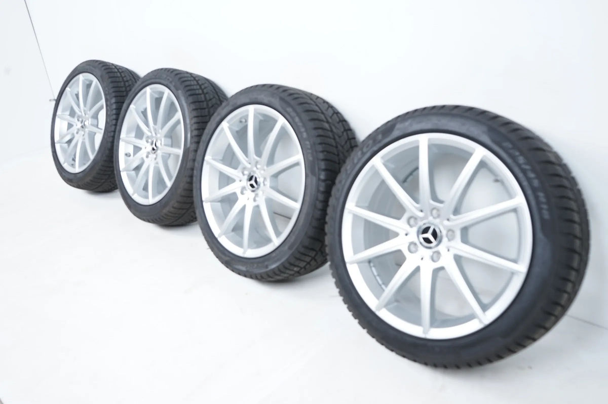 Zo goed als nieuw Mercedes C-klasse W206 winterwielen winterbanden 225 45 18 inch Detailweergave 7
