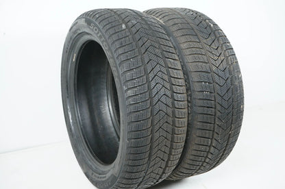 2x pneus hiver Pirelli Sottozero 235 50 19 pouces DOT19 env. 7mm MO