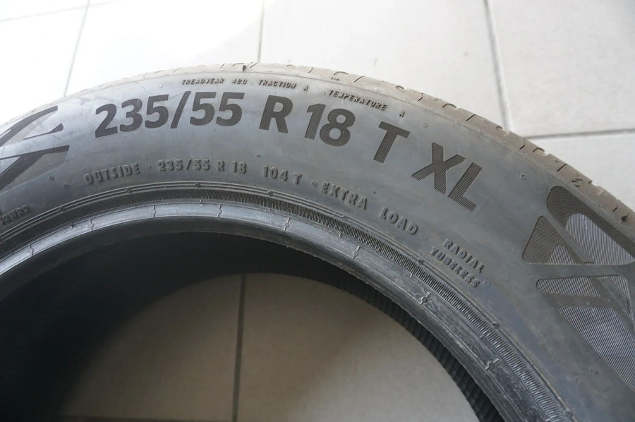 1 X 235 55 R18 104T Sommerreifen Continental Eco Contact 6 MO 2019 6mm