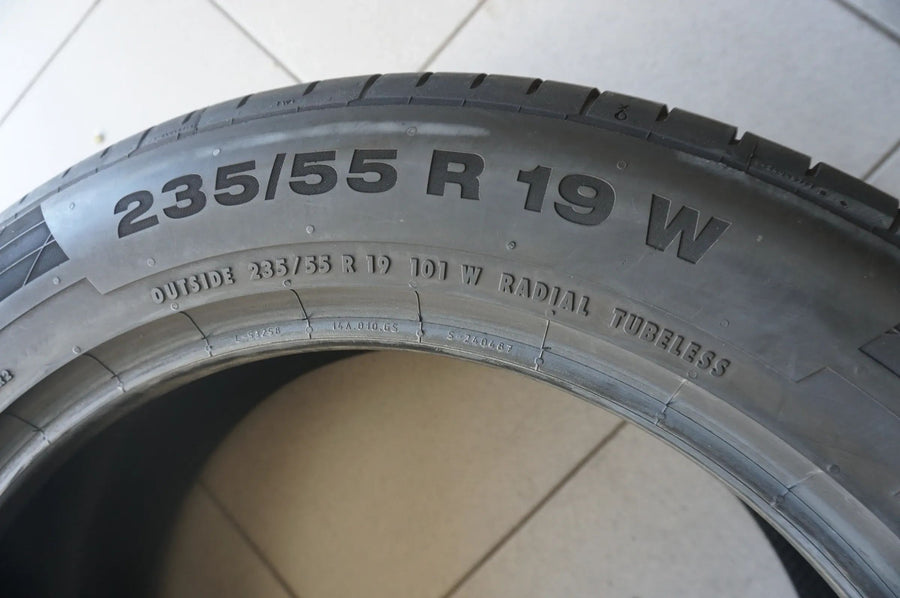 4 X 235 55 R19 101W Sommerreifen Continental ContiSportContact 5 AO 2022 6,5mm