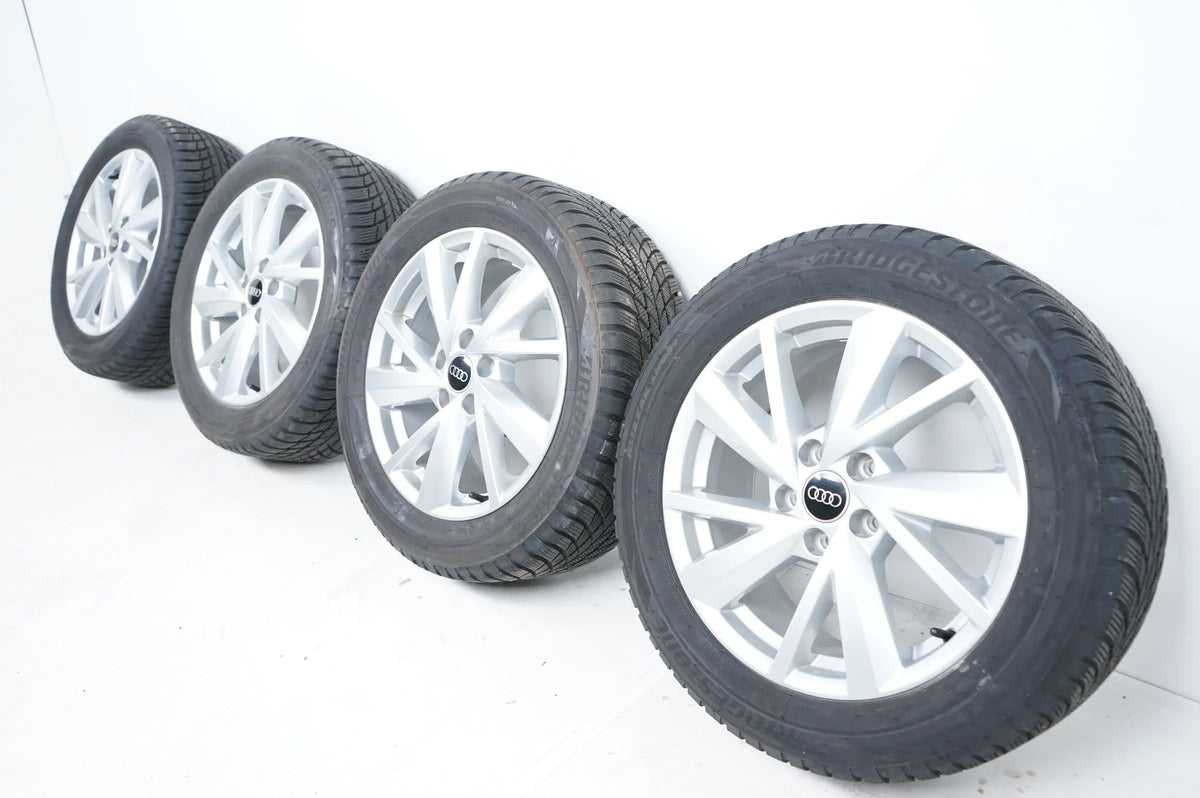 Wie Neu Audi Q2 81A Winterräder Winterreifen 215 55 17 Zoll 8mm 81A601025C Vue détaillée 7
