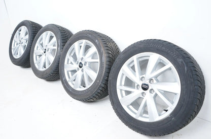 Jako nové Audi Q2 81A zimní kola zimní pneumatiky 215 55 17 palců 8 mm 81A601025C