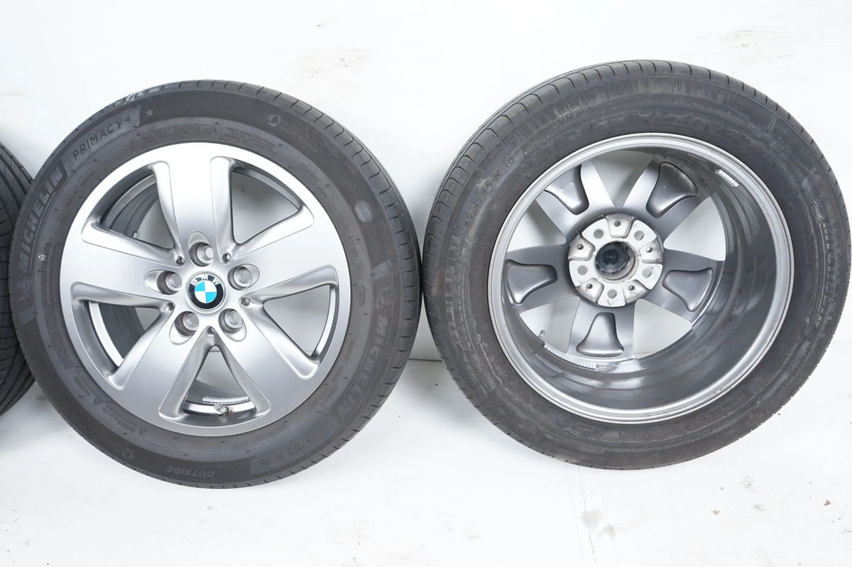 Original BMW 1er F40 2er F44 Alufelgen Winterräder mit neuen Winterreifen 205 55 R16