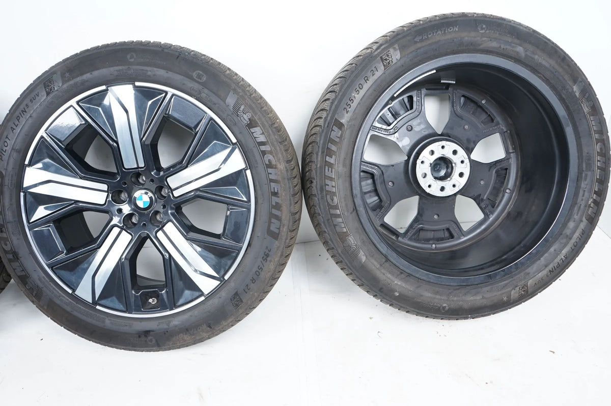 BMW iX i20 vinterdæk vinterhjul 255 50 21 tommer 1011 5A41F90 Detaljevisning 14