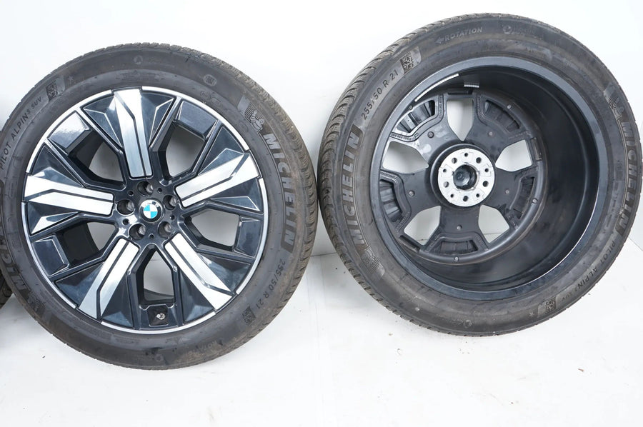 BMW iX i20 vinterdæk vinterhjul 255 50 21 tommer 1011 5A41F90