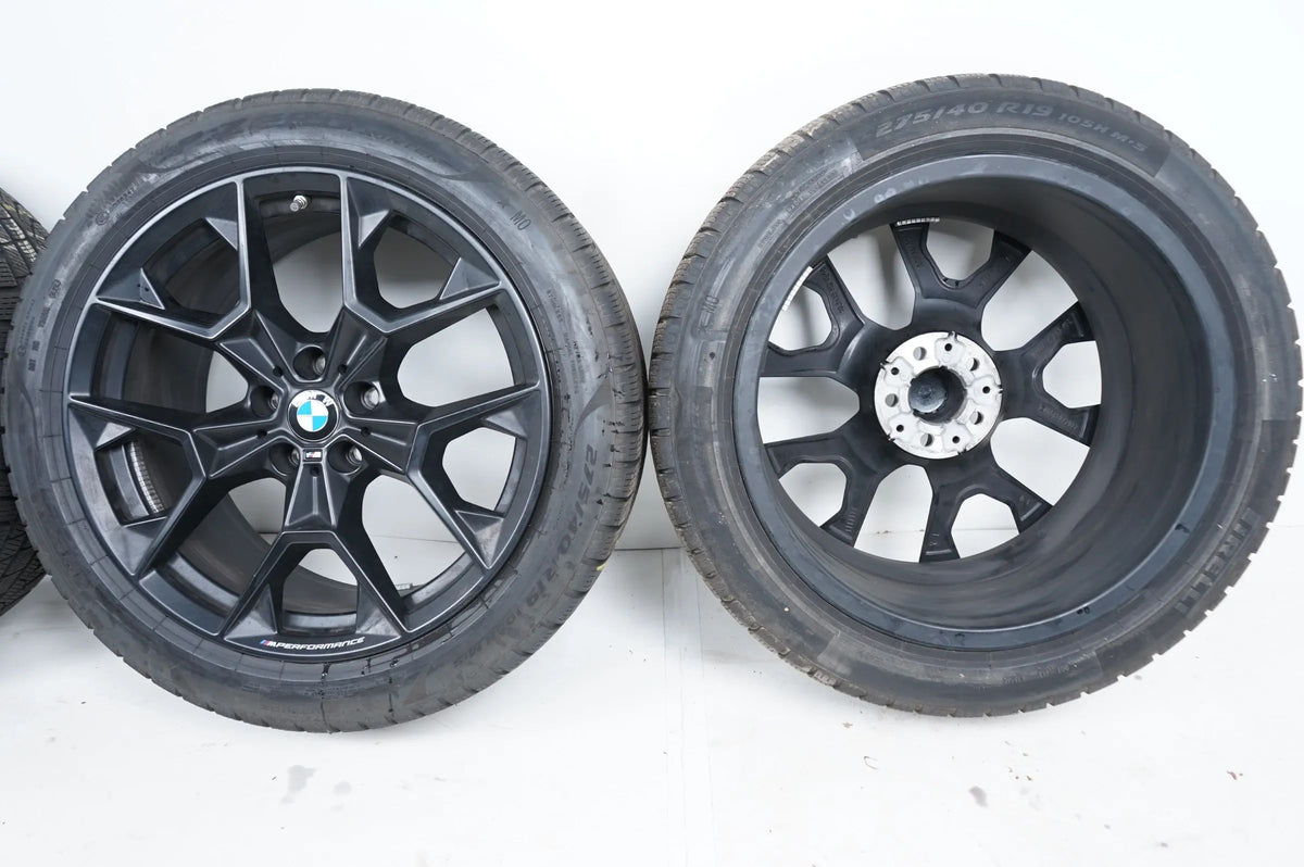 BMW Série 5 G60 G61 roues hiver pneus hiver jantes alu 19 pouces 942M 5A324F4 5A324F5 Vue détaillée 18