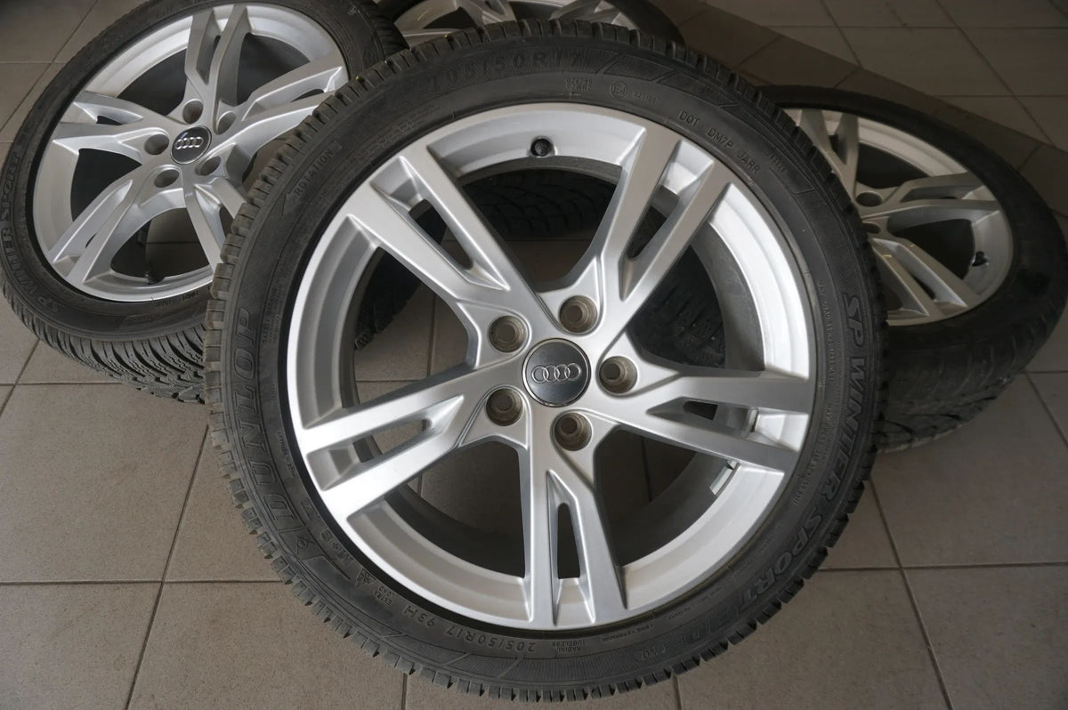 Original Audi A3 8V Alufelgen Winterräder Winterreifen 205 50 R17 93H 2019 8mm Detail view 3