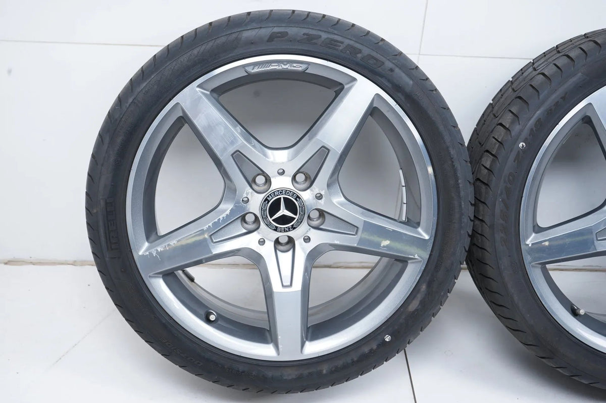 Mercedes SLK W172 R172 summer tires, summer wheels, 18 inch Detailansicht 3