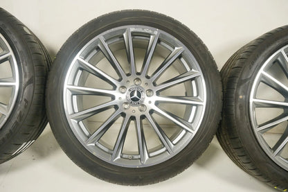Original Mercedes S-Klasse W223 V223 AMG Alufelgen mit neuen Winterreifen 255 40 R20 Zoll