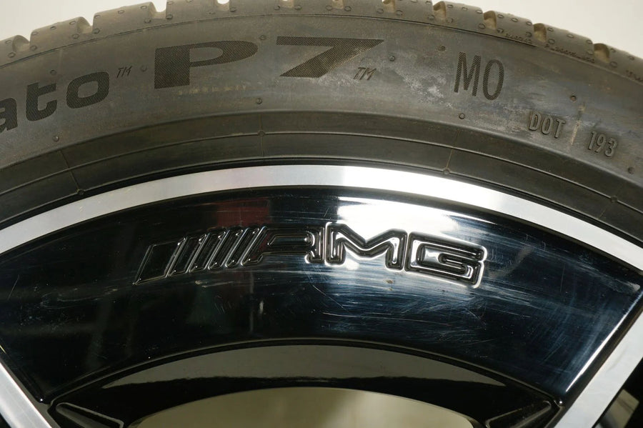 Mercedes C Class W206 summer tires, summer wheels AMG 18 inch