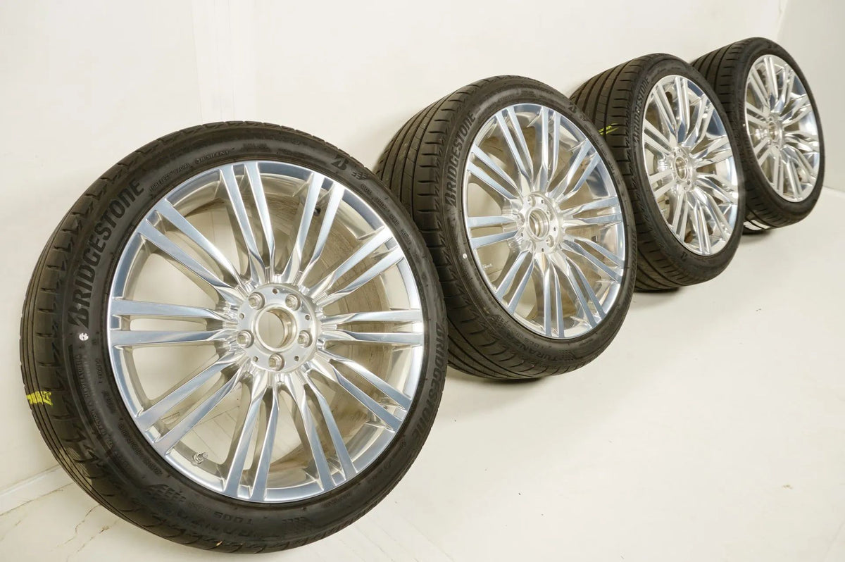 Mercedes S-Class W223 summer tires, summer wheels, 20 inch chrome Detailansicht 2