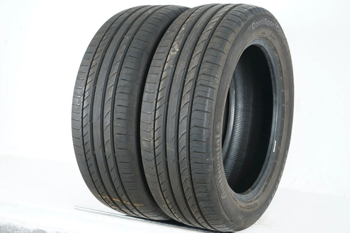 2 x Sommerreifen Continental 235 55 19 Zoll DOT22 ca.6mm AO Detailansicht 3