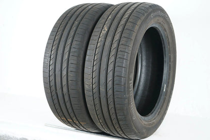 2 x Sommerreifen Continental 235 55 19 Zoll DOT22 ca.6mm AO