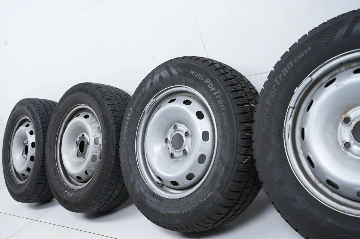 VW Transporter T5 T6 winter tires/wheels 215/65/16 inch Detailansicht 8