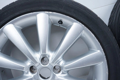 Original Jaguar XF 19 inch alloy wheels summer wheels summer tires 245 40 R19