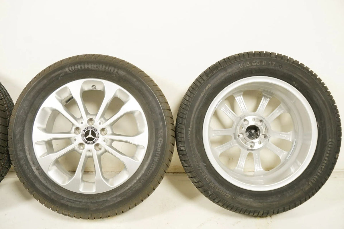 Neu Mercedes GLA W156 Allwetterräder mit neuen Allwetterreifen 215 60 17 Zoll