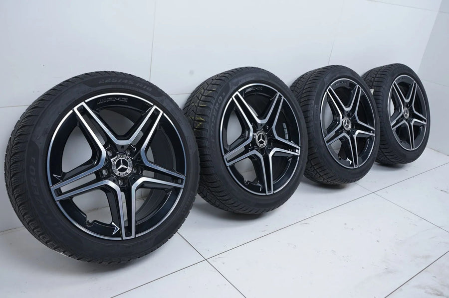 Mercedes A B Klasse W177 B247 Allwetterräder mit neuen Allwetterreifen 18 Zoll