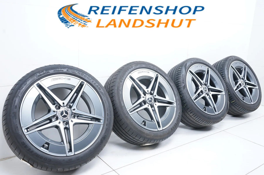 Mercedes C Class W206 summer tires, summer wheels AMG 18 inch