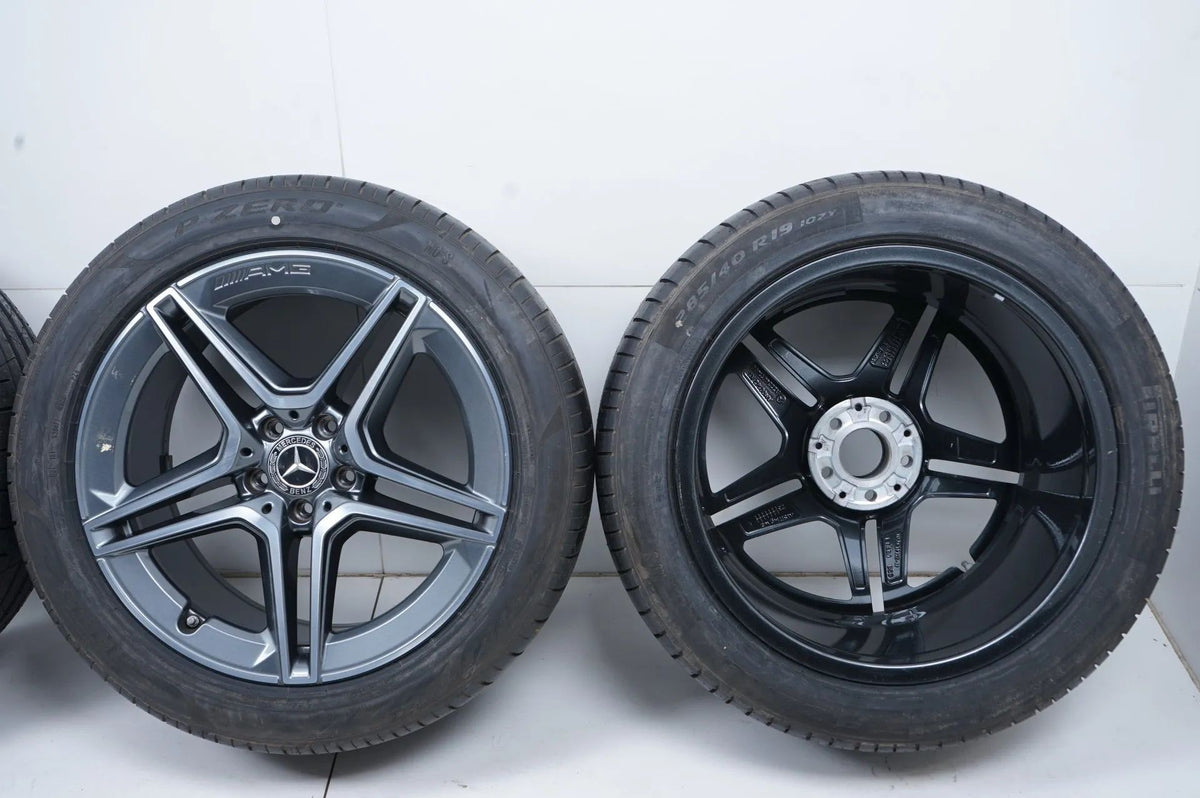 Mercedes S-Class W223 summer tires, summer wheels, 19 inch AMG Detailansicht 17
