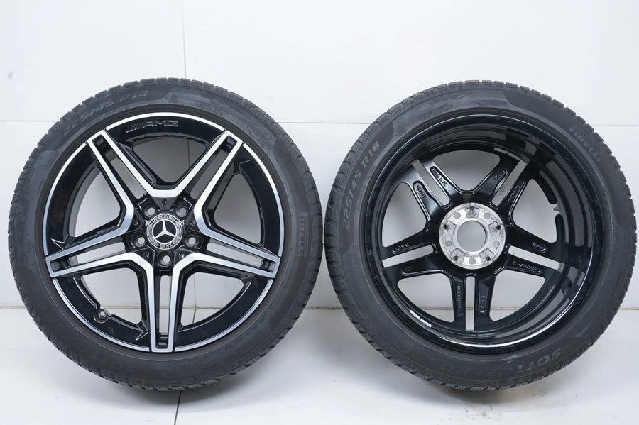 Mercedes A B Klasse W177 B247 Allwetterräder mit neuen Allwetterreifen 18 Zoll