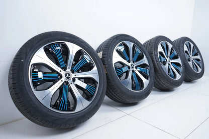 Original Mercedes EQC N293 C293 TOP 20 inch Alloy Wheels Summer Tires