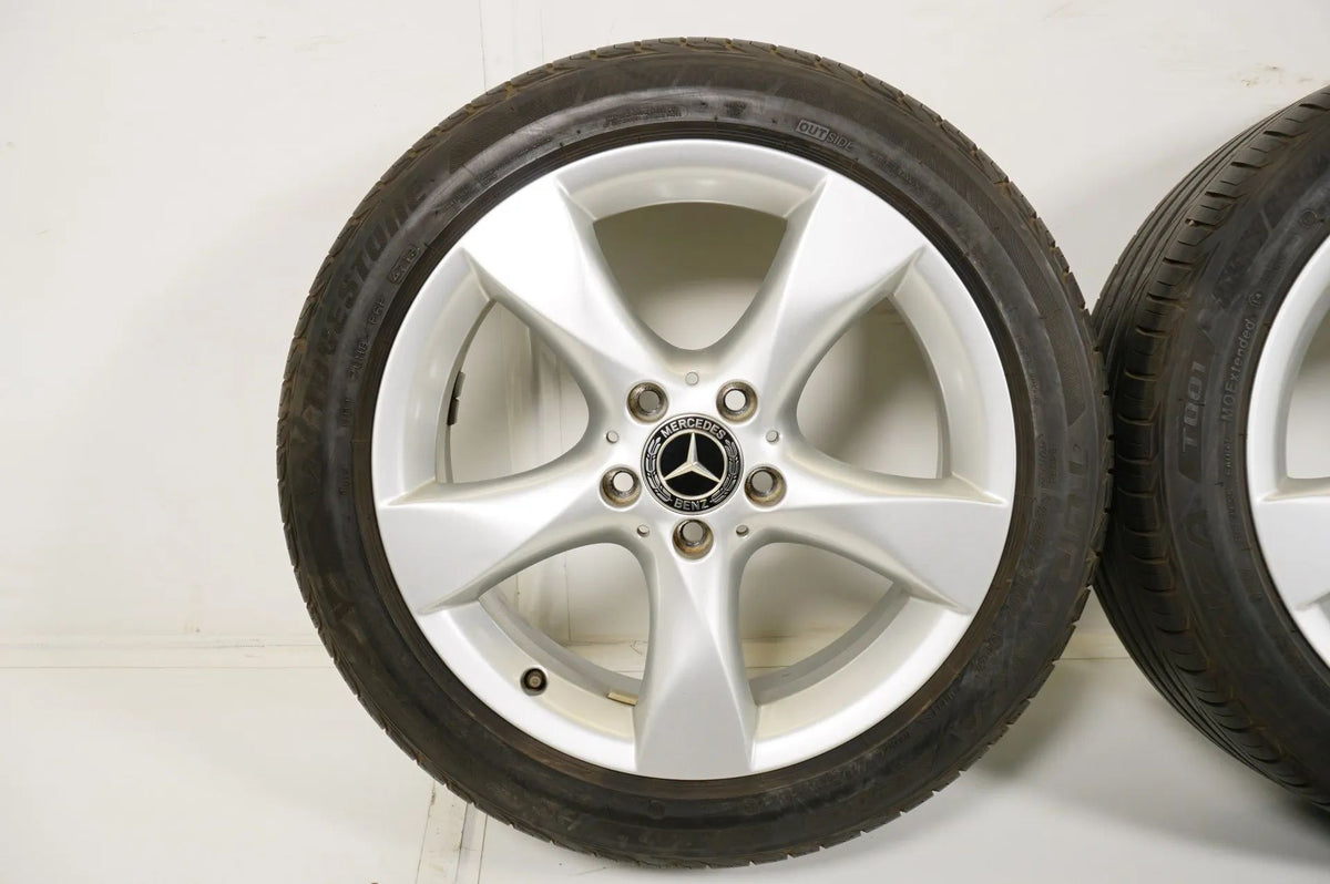 Mercedes A B CLA Klasse W246 W117 Sommerräder 225 45 17 Zoll Detailansicht 3