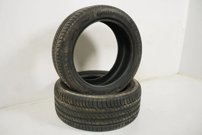 2x Continental summer tires 285 45 22 inch DOT18 approx. 6.5mm MO