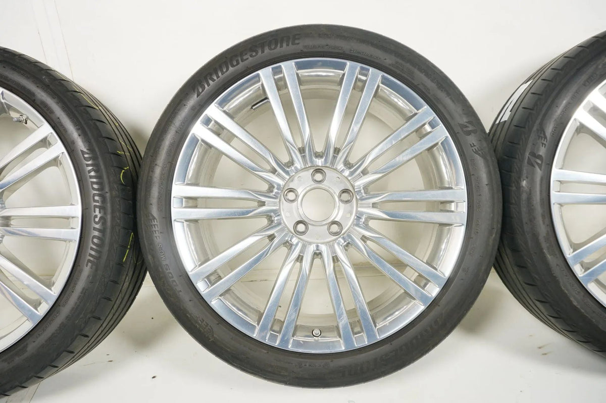 Original Mercedes S-Klasse W223 V223 TOP 20 Zoll Chrom Alufelgen mit neuen Winterreifen