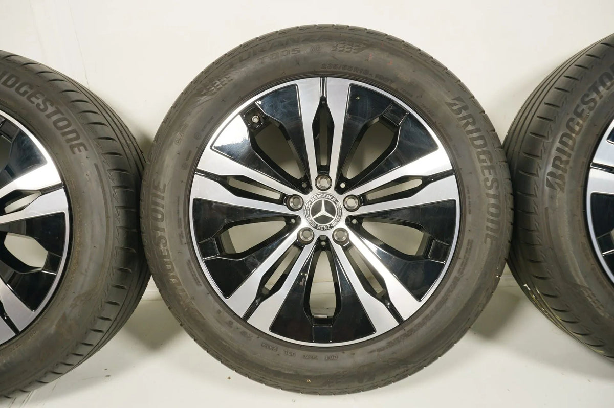 Mercedes S Klasse W223 Winterräder mit neuen Winterreifen 235 55 18 Zoll